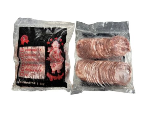 สันคอหมูสไลด์(1KG)(หมูอร่อย)