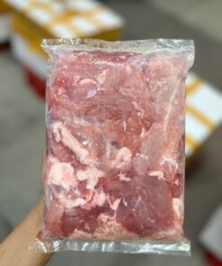 Alternative view of หมูหั่นชิ้นผสม (1KG) ถุงส้ม